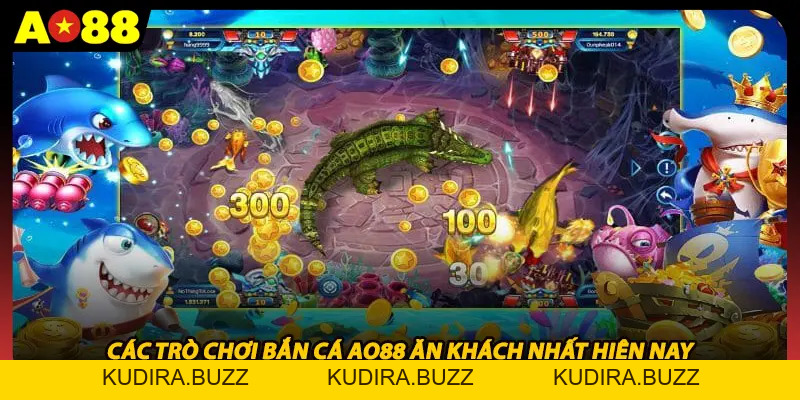 Bắn Cá Ao88 - Sảnh game đổi thưởng dễ chơi, dễ trúng thưởng - Kudira